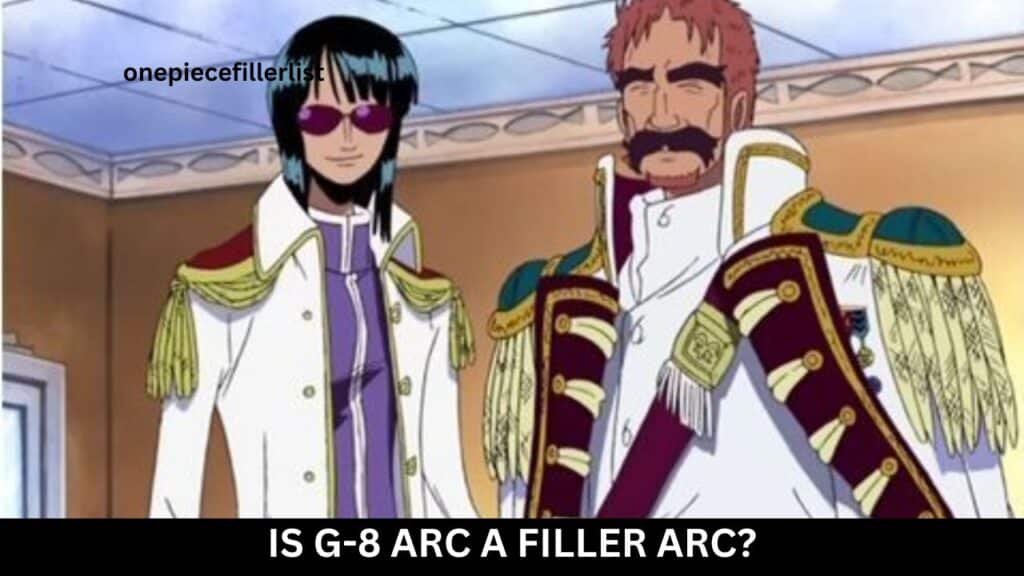 Is G-8 Arc a filler arc?